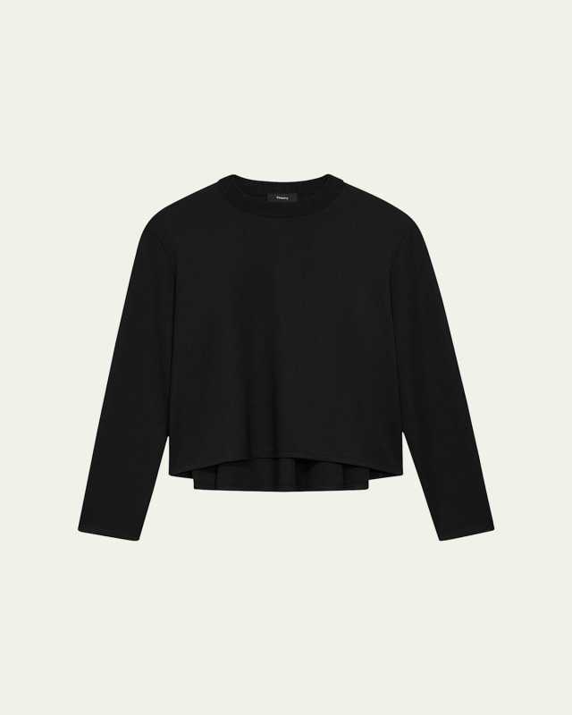 A-Line Crewneck Pullover